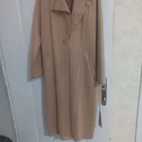 پالتو و بافت جلو باز ومانتو سفید مجلسی