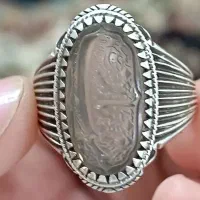 عقیق کلکسیونی خط استاد میرزا آتشباز