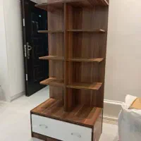 دکور|کتابخانه، شلف، قفسه‌های دیواری|شاهین‌شهر, شهرک پردیس|دیوار