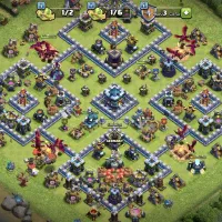 اکانت کلش آف کلنز تان (خونه) ۱۳