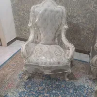 مبل سلطنتی ۹ نفره بت میز غذا خوری شیش نفره