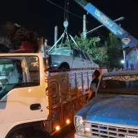 جرثقیل نیسان خاور۲تن۳غرب بارگیری تخلیه کفی خدمات|خدمات حمل و نقل|تهران, فلسطین (میدان انقلاب)|دیوار