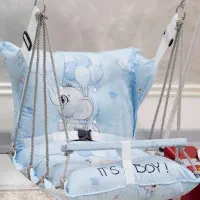 تاب گهواره ای دو رو مخملی کودک/سیسمونی ریسمان سنج|اسباب و اثاث بچه|اهواز, طالقانی|دیوار