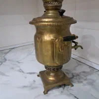 سماور زغالی مسی|کلکسیون اشیاء عتیقه|بهارستان, |دیوار