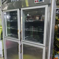 یخچال ایستاده پشت بسته تمام استیل مخصوص کباب