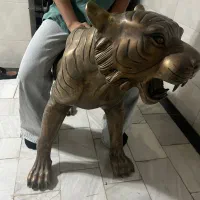 مجسمه برنز ببر