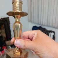 شمعدان برنز عتیقه