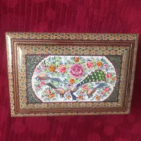 جا قرانی خاتم کاری مینیاتوری  سجاده ترمه نفیس