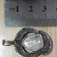 فروش گردنبند الماس قدیمی اصل ۱/۵ سانتی مطابق عکسها