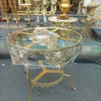 میزخاطره برنز شارژ شد آنتیک برنجیان