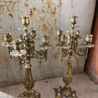 شمعدانی برنج|لوستر و چراغ آویز|ری, عباسآباد|دیوار