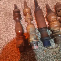 تنه قلیان چوبی ،گردو وسیب