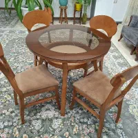 میز ناهارخوری چهارنفره با ۴ صندلی|میز و صندلی غذاخوری|کرمان, |دیوار