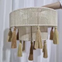 لوستر مکرومه