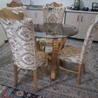 میز نهار خوری و میز تلوزیون|میز و صندلی غذاخوری|پیشوا, |دیوار