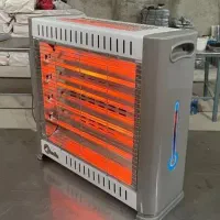 بخاری برقی مدیا هالوژنی کم مصرف 5 المنت2600 فن دار