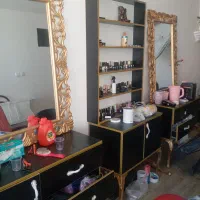 دوتا اینه کنسول بایک استندی|بوفه، ویترین، کنسول|زرند, |دیوار