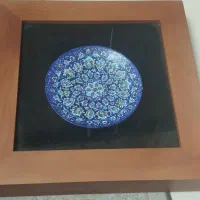 تابلو تزیینی فیروزه ای باتشکر از دیوار