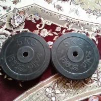 صفحه وزنه هالتر 5 کیلویی نو
