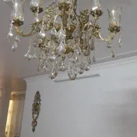 لوستر برنز شیک سه تا یه مدل|لوستر و چراغ آویز|قم, نیروگاه|دیوار