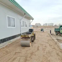 اجاره دهی غلطک قلتک خاک مخلوط تراشه نشست زمین صاف