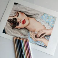 تابلو مدادرنگی|تابلو، نقاشی، عکس|تهران, زعفرانیه|دیوار