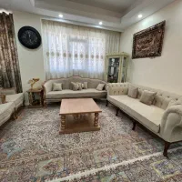 مبل ۸ نفره تمام چوب مناسب جهیزیه دو عسلی  جلو مبلی
