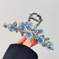 گیره مو پاپیونی گل لاله