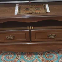 میز زیر تلویزیون چوب گردو با ضمانت|میز تلویزیون|نهاوند, |دیوار