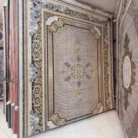 فرش ۹ متری هر تخته ۵/۵۰۰ت طرح کژال طوسی طرح ۷۰۰