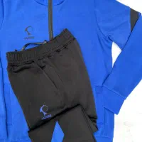 گرمکن شلوار پارچه غواصی آبی مشکی|تجهیزات ورزشی|اصفهان, بهاران|دیوار