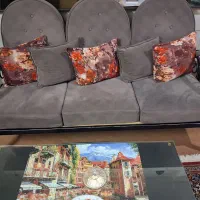 فروش مبل به همراه میز وسط و میز عسلی|مبلمان خانگی و میز عسلی|قزوین, |دیوار