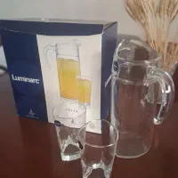 پارچ و لیوان لومینارک مدل دلتا