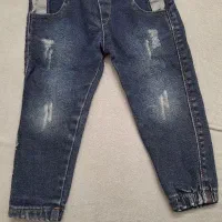 شلوار لی بچگانه و پیراهن