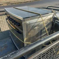 اجاق گاز فردار فرسوده وپوسیده وشکسته