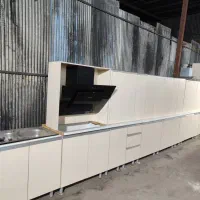 فروش کابینت دست دوم ام دی اف همراه سینگ هود|مصالح و تجهیزات ساختمان|تهران, تختی|دیوار