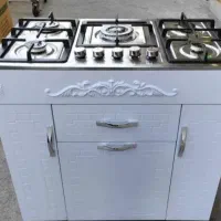 اجاق گاز صفحه استیل ۵شعله با کیفیت بالا مدل t50|اجاق گاز و لوازم برقی پختوپز|رشت, رشتیان|دیوار