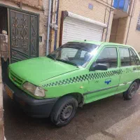 پراید سبز 141 تاکسی مدل 87