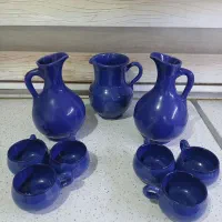 پارچ و لیوان سفالی