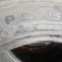 چهارعددلاستیک تمیزR17/۲۱۵/۵۵/  رینگ ۱۷بفروش|قطعات یدکی و لوازم جانبی|اهواز, منازل کارون|دیوار