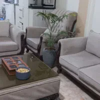 مبلمان راحتی ۷ نفره به همراه میز عسلی در حد نو|مبلمان خانگی و میز عسلی|پاکدشت, پاکدشت (مامازند)|دیوار