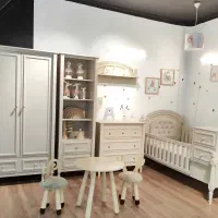 کمد کودک تخت کودک مدل ایلیا