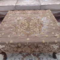 رومیزی تک مربع و کاردست|پرده، رانر، رومیزی|اسلام‌شهر, شهرک مهدیه|دیوار