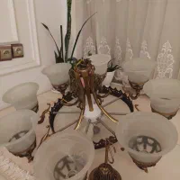 لوستر کلاسیک تزئینی  جلوه‌ای خاص برای دکور شما|لوستر و چراغ آویز|مشهد, هنرستان|دیوار