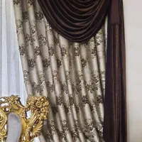 پرده ۳ تیکه .۴در۳ متر|پرده، رانر، رومیزی|باقرشهر, |دیوار