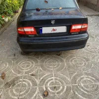 سمند lx مدل ۹۰ سفارشی|خودرو سواری و وانت|لاهیجان, شیشه گران|دیوار