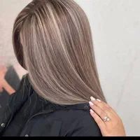 رنگ و لایت.  مش کلاهی   اصلاح وابرو وکس