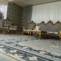 مبل سلطنتی 9نفره چوب راش|مبلمان خانگی و میز عسلی|قرچک, پارس سرام|دیوار