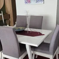 مبلمان ۷ نفره به همراه میز غذا خوری ۶ نفره|مبلمان خانگی و میز عسلی|تهران, یوسف‌آباد|دیوار