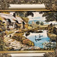 فروش فوق العاده تابلو فرش ماشینی به مدت محدود|تابلو فرش|آران و بیدگل, |دیوار